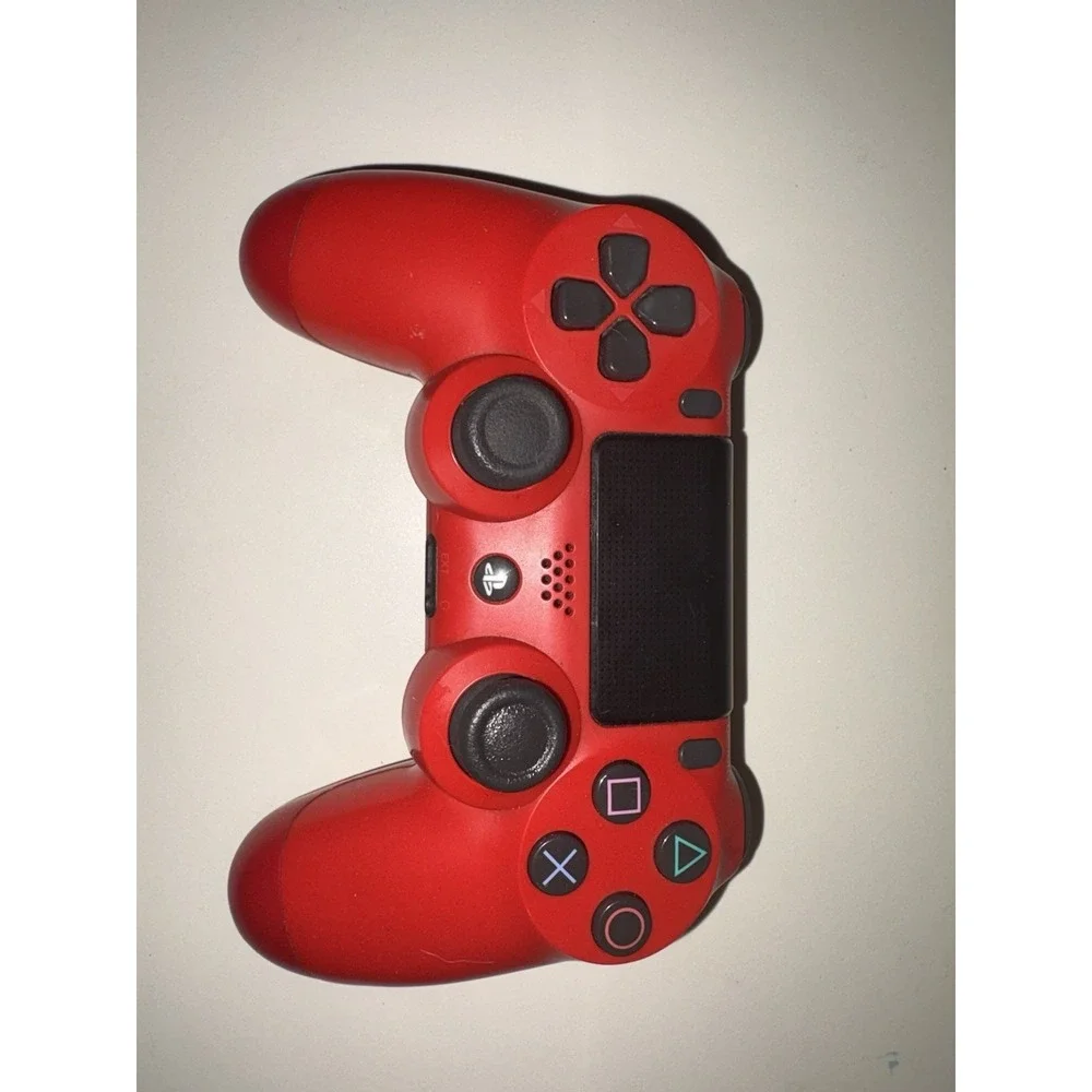 Sony DualShock 4 Red Wireless Controller for PlayStation 4 with Track Pad
